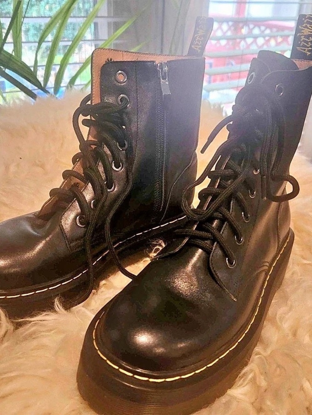 Black Combat Boots
